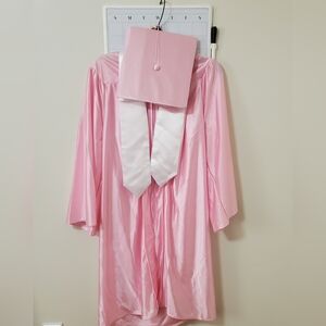 All pink 42" grad set